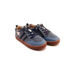Old Soles Wos Runner Leather & Suede Sneaker, Blue
